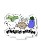 sari'sのvegetables marching Acrylic Stand