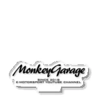 MonkeyGarageのMonkeyGarage 新ロゴ黒 Acrylic Stand