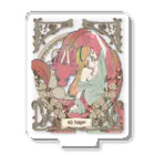 リューコ🤍龍神イラストレーターの紅龍とカモミール Acrylic Stand