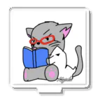 Kujakuの朗読猫 アクリルスタンド