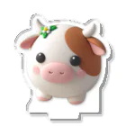 終わらない夢🌈の可愛い💕まんまる◯シリーズ✨　牛🐮 アクリルスタンド