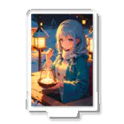 卯月なのかのWarm Winter's Journey　〜極寒に灯る温もりの旅〜　No.3「ほんのりゆらめく幸せ」 アクリルスタンド