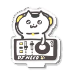 DJネコチャンのDJネコチャン（DJタマ） Acrylic Stand