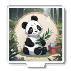 harusan29のパンダエコワリアン: リサイクルやエコ活動を促進する可愛いパンダ  アクリルスタンド
