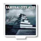 AIZUチャンネルのSAMURAI CITY AIZU 鶴ヶ城グッズ アクリルスタンド