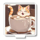 カプチーノ猫🐱のカプチーノ猫 アクリルスタンド