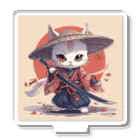 luckycongochanのNeko Samurai Acrylic Stand