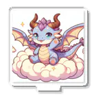 可愛らしいドラゴンのイラストグッズ店の可愛らしいドラゴンキャラクター Acrylic Stand