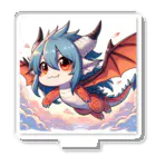 可愛らしいドラゴンのイラストグッズ店のかわいさ満点！ドラゴン アクリルスタンド