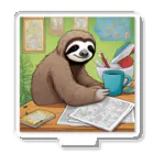 hobopoの"A Sloth Trying Various Things"  アクリルスタンド