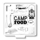 rokkakukikakuのCAMP FOOD アクリルスタンド