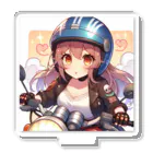ライダーズのバイク女子　ばくおん!!系 Acrylic Stand