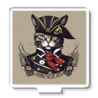 Jj-O_O-Jjの猫海賊団シリーズ★Duke船長 アクリルスタンド