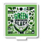 jacoeのGreen is the New Black アクリルスタンド