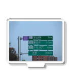 nexco大好き人の東名高速道路守山PAスマートインターの案内標識板 Acrylic Stand