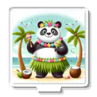 redpanda_pandaのALOHAパンダ アクリルスタンド