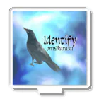 カラスのクッピのカラスのラビ☆Identify Crow Acrylic Stand