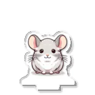 もふっとチンチラ🐭のチンチラ（シナモン） アクリルスタンド