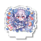 ┊一ノ宮満月┊いちのみやみつき┊🌕🥁🦋┊メイドVtuber┊チャンネル登録お願いいたしますの不思議の国の一ノ宮 Acrylic Stand