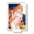 AIオリジナルイラスト　美女男子のセクシーな魅力な彼女 Acrylic Stand