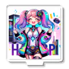 iSysのゲーミング少女ピーシースリー Acrylic Stand