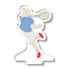 mechaのTennisをする男性　1 アクリルスタンド