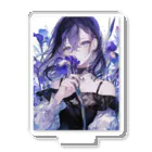 AQUAMETAVERSEの花菖蒲の優美な香り　BLUE PLUM  691 Acrylic Stand