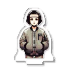 Pixel Art Goodsのgirl（pixel art） アクリルスタンド