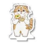 coeur.yu（クードットユー）うちの子さん企画グッズSHOPのぼたもちくん（台座レモン） Acrylic Stand