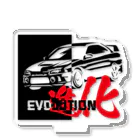 ムゲンソウコ GarageNoLimitのEvolution4-Black アクリルスタンド