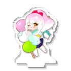 ひみつの甘味処 -SUZURI店-のひみつのお団子あまなオリジナルグッズ Acrylic Stand