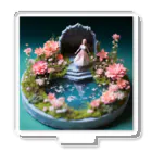 AQUAMETAVERSEの花を飾るインテリア　なでしこ1478 Acrylic Stand