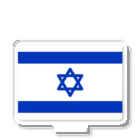 お絵かき屋さんのイスラエルの国旗 Acrylic Stand