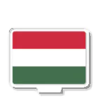 お絵かき屋さんのハンガリーの国旗 アクリルスタンド