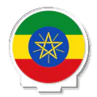 お絵かき屋さんのエチオピアの国旗 アクリルスタンド