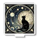 luna_neroのSegno＊月と黒猫＊星座を探して アクリルスタンド