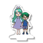 BONI_two_starsの二星ぼに＆まさくん★ややわたし絵 Acrylic Stand