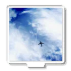 kayuuの夏の青空と飛行機 アクリルスタンド
