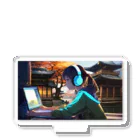 Nodoka Silence Library - WEB SHOPのTyping Girl アクリルスタンド