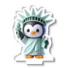 JUPITERの自由のペンギン像 アクリルスタンド
