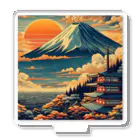 日本の風景 COOL JAPANの日本の風景:富士吉田市で見られる絶景、 Acrylic Stand