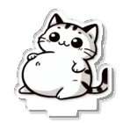 ゆるねこshopのお腹のでてる猫20 Acrylic Stand