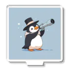 ganeshaのおもちゃの望遠鏡でかわいいペンギンに会おう アクリルスタンド