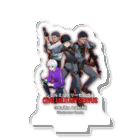 闘う作家Saito Daichi【サイトウダイチ】の『シビルミリタリーセルヴス』「チーム境」グッズ Acrylic Stand