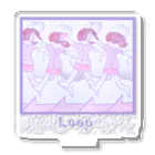 みつあ屋の🐰👻Loop！ アクリルスタンド