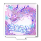 ちょこっぷの2024 辰年 🐉 開運 ✨ アクリルスタンド