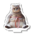 zatto_00のダイエット中の猫 Acrylic Stand