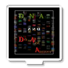 metamemeMatrix（メタミーム・マトリックス）のDNA and DNA アクリルスタンド