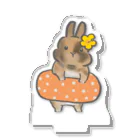 うさぽんのうきわうさぎさん アクリルスタンド