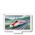 鉄道サークルNGO　レールの響きオリジナルズの新幹線　こまち号 Acrylic Stand